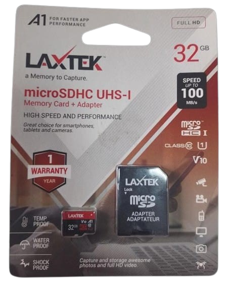 Carte Mémoire Laxtek 32GB