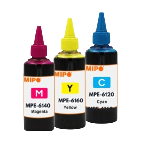 Pack 3 bouteilles D'encre mipo