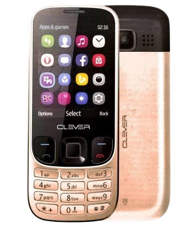 Téléphone Clever C28 - Rose GOLD